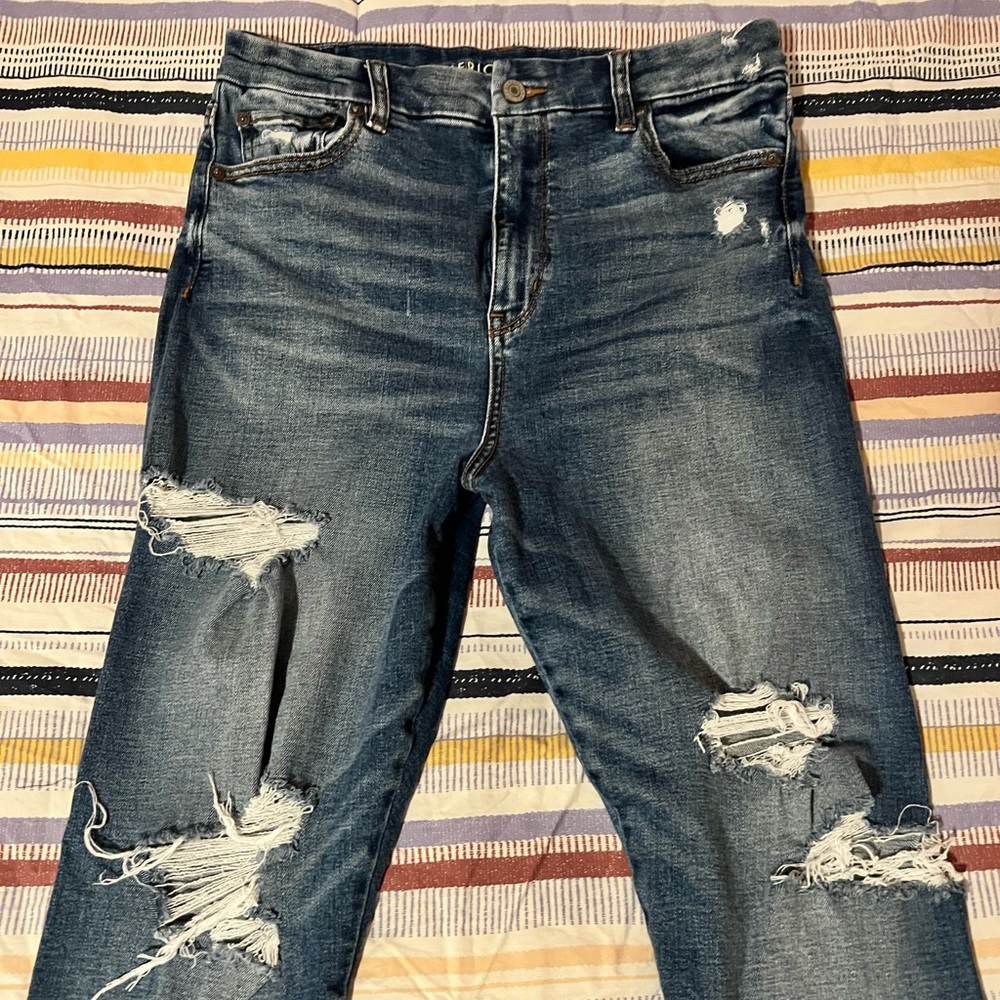 American Eagle curvy super high rise jegging size 10S
